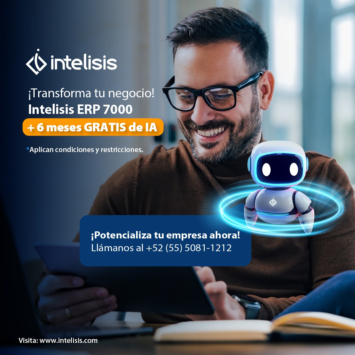Captura Intelisis ERP 7000