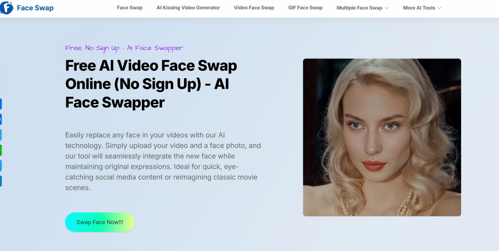 Captura Video Face Swap