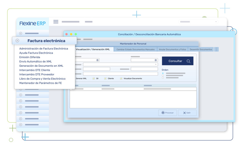 Captura Flexline ERP