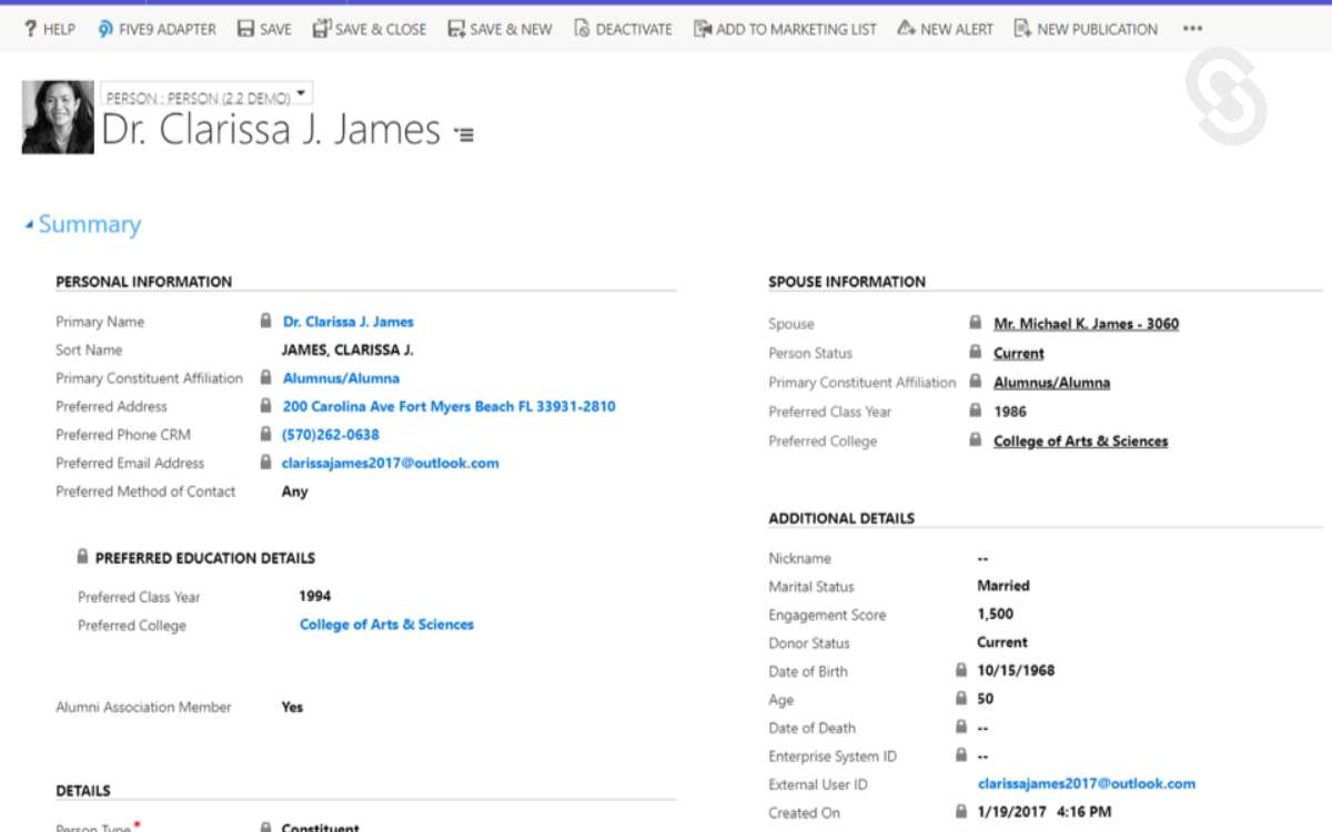 Captura Ellucian CRM
