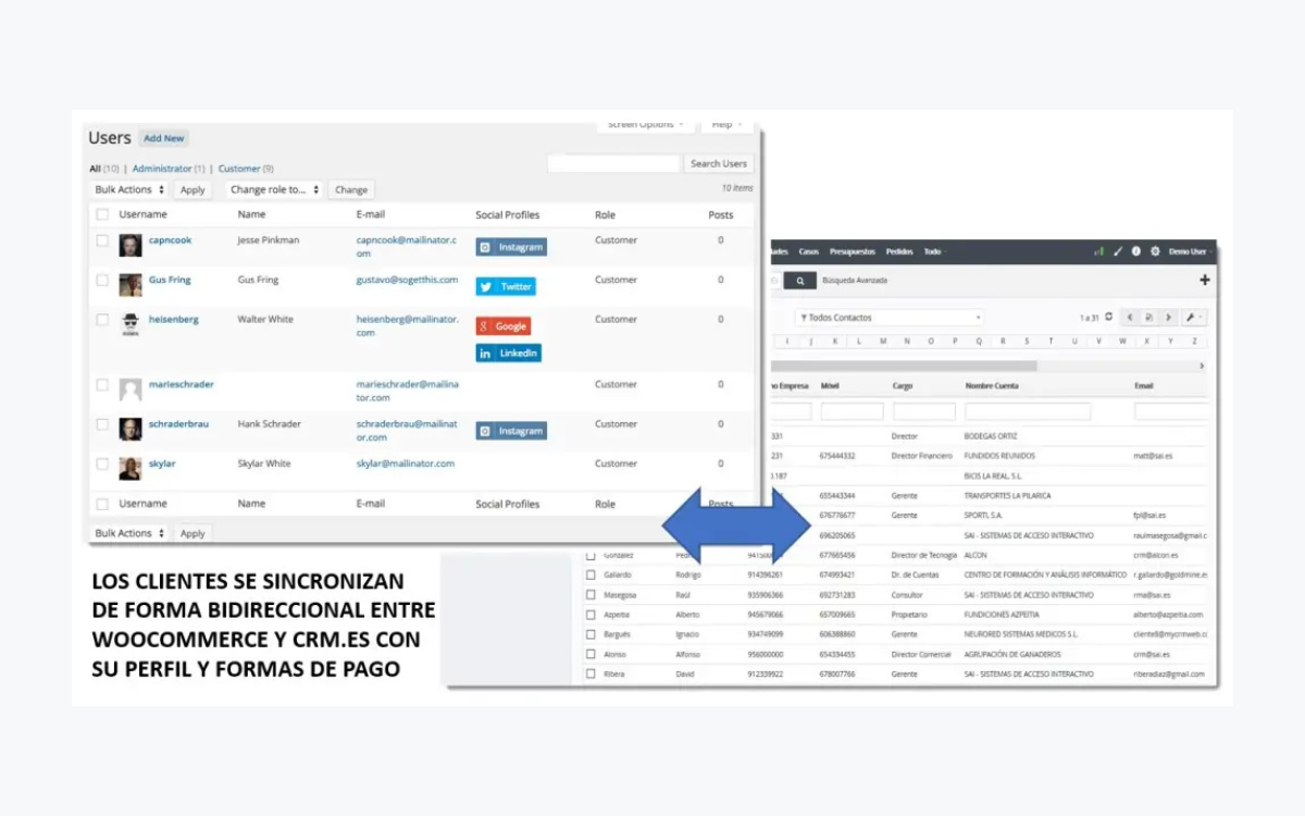 Captura CRM Chile