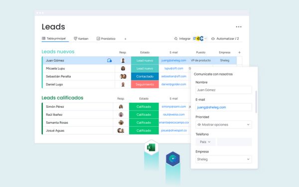 Captura Monday Sales CRM