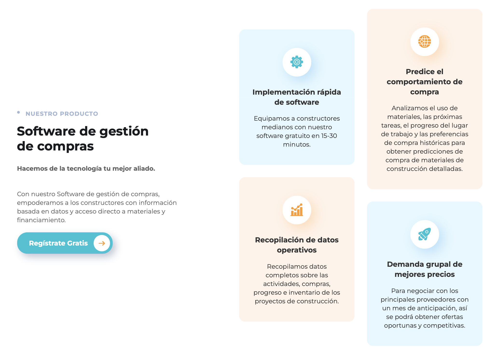 Captura Hippo Build ERP Construcción