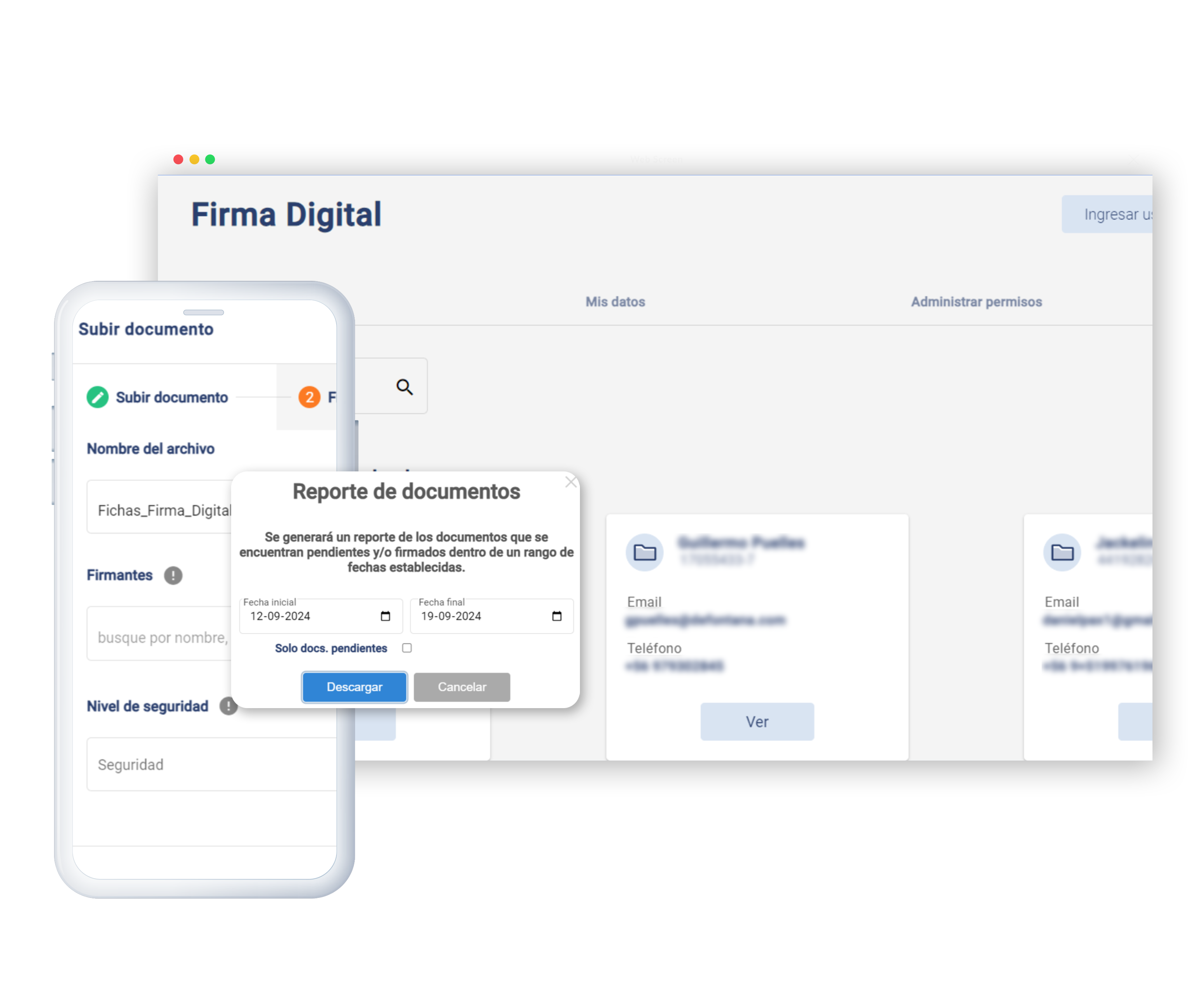 Captura Defontana RRHH Perú