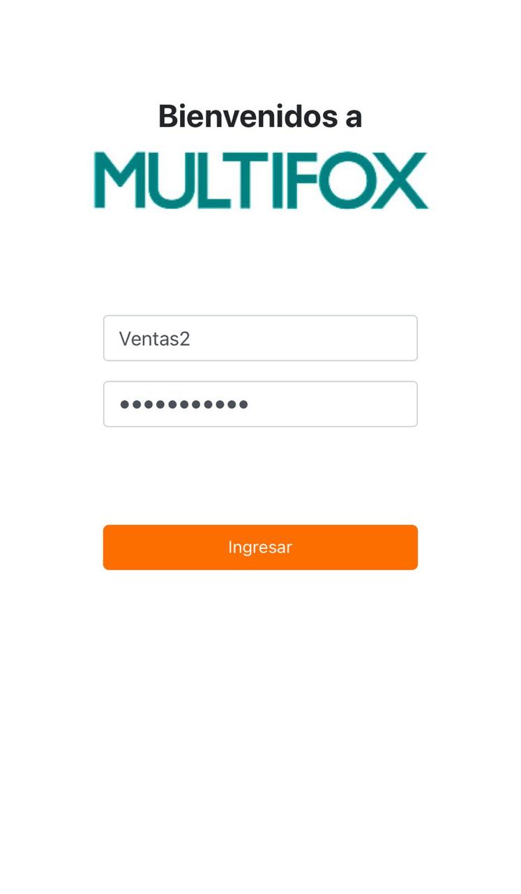 Captura Multifox ERP