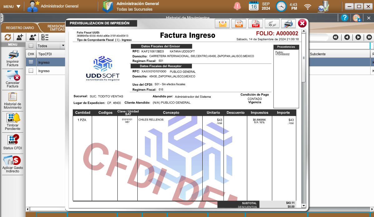 Captura Udd Soft