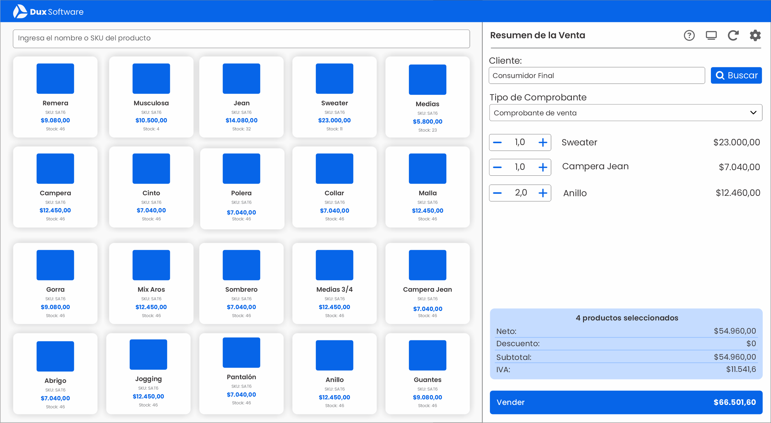 Captura Dux Software