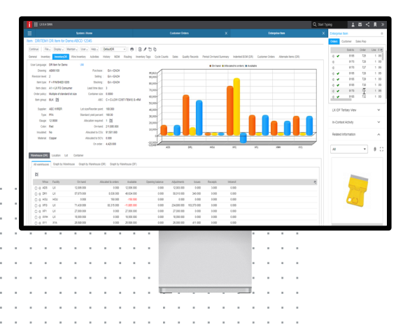 Captura Infor ERP