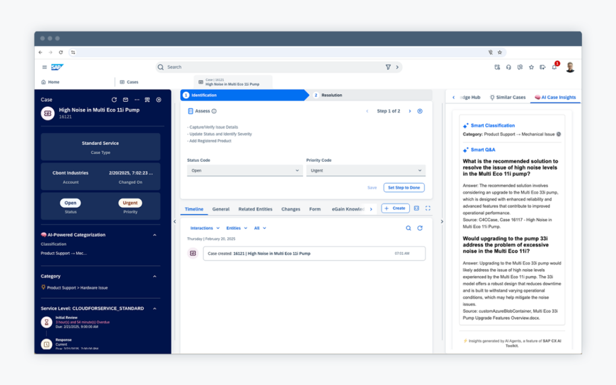 Captura SAP CRM