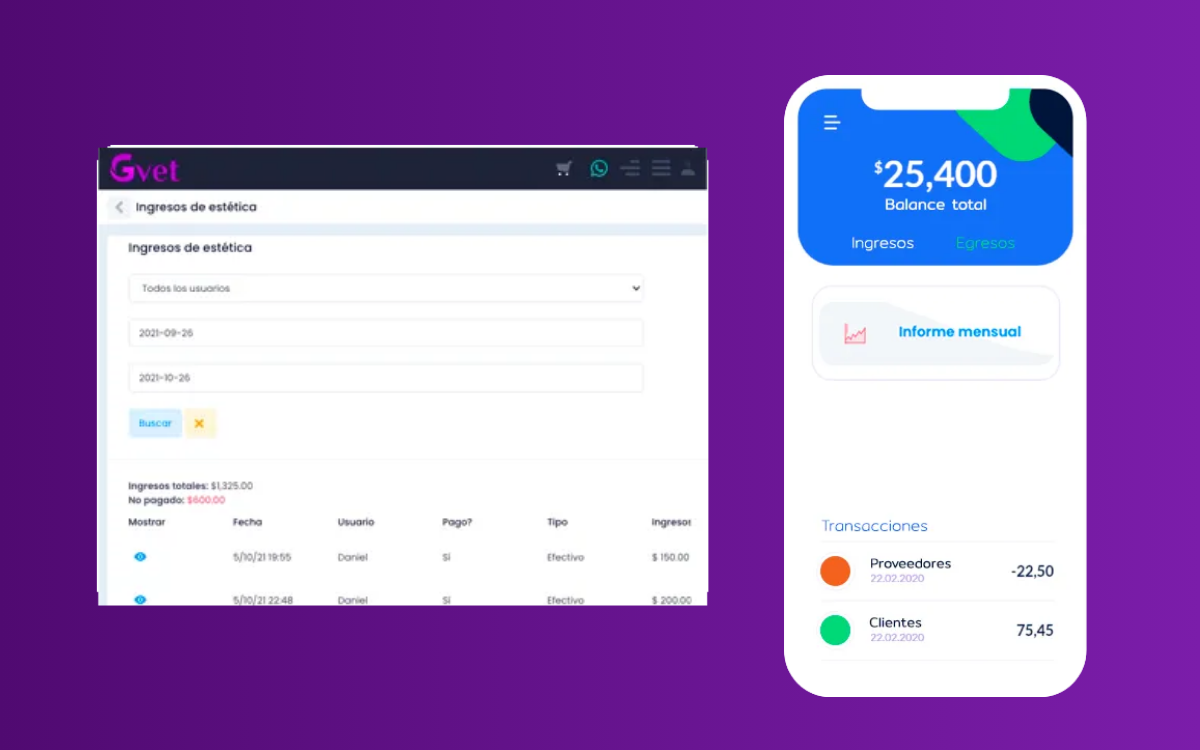 Captura GVET Software Veterinario