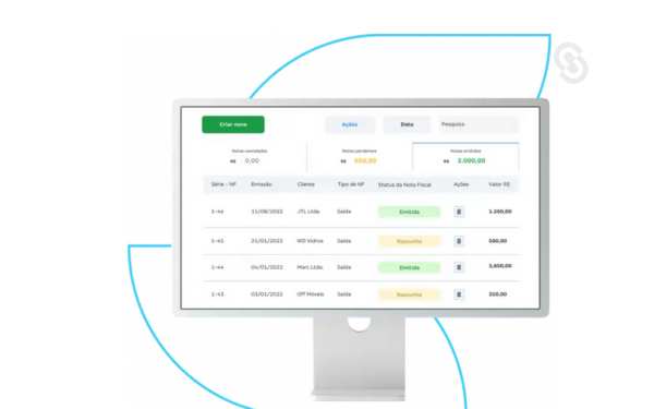 Captura Conta Azul ERP
