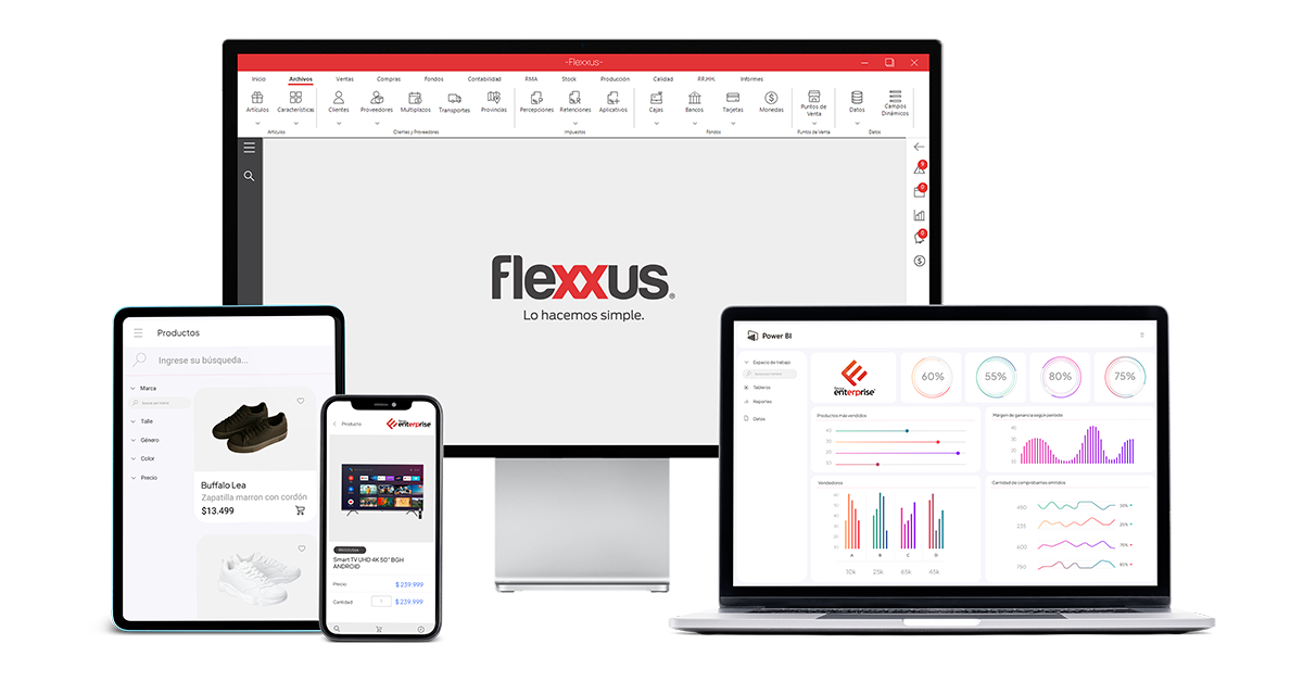 Captura Flexxus ERP