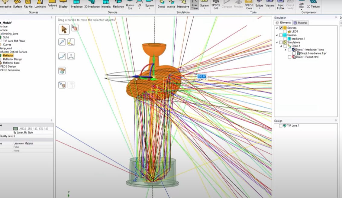 Captura Ansys Speos