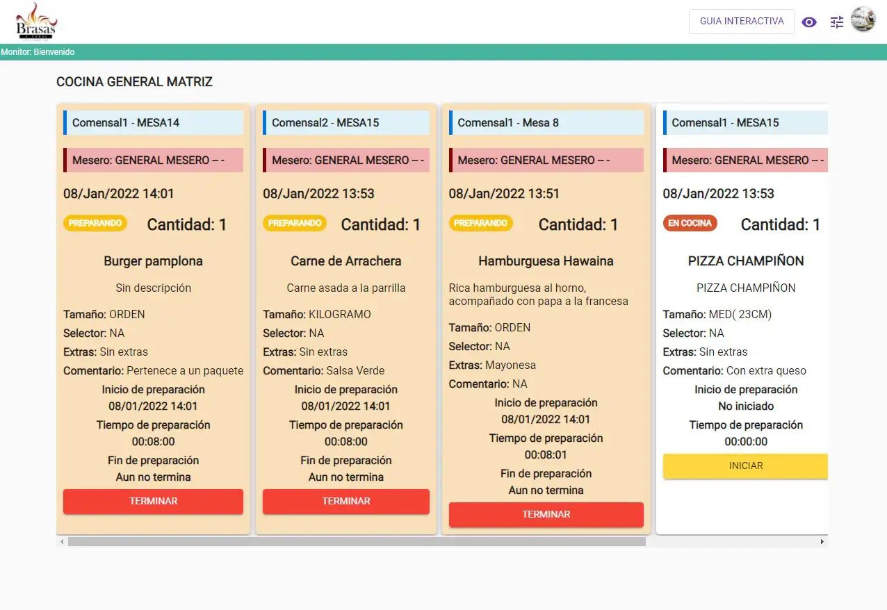 Captura Visorus Restaurantes y Bares