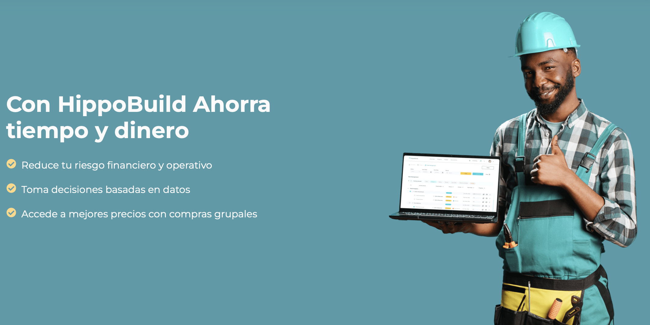 Captura Hippo Build ERP Construcción