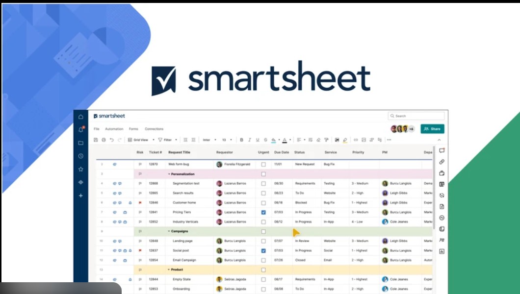 Captura Smartsheet