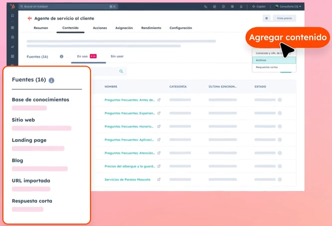 Captura HubSpot Service Hub