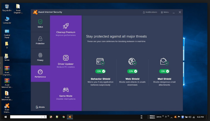 Captura Avast Antivirus