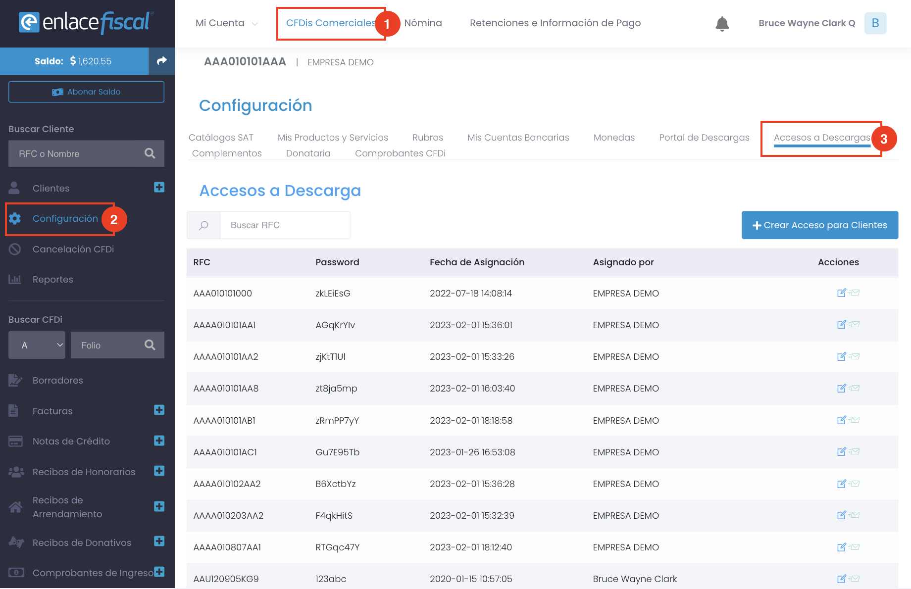 Captura Enlace fiscal