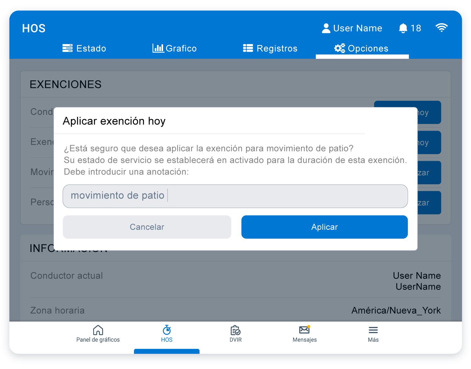 Captura GEOTAB Gestión de Flotas
