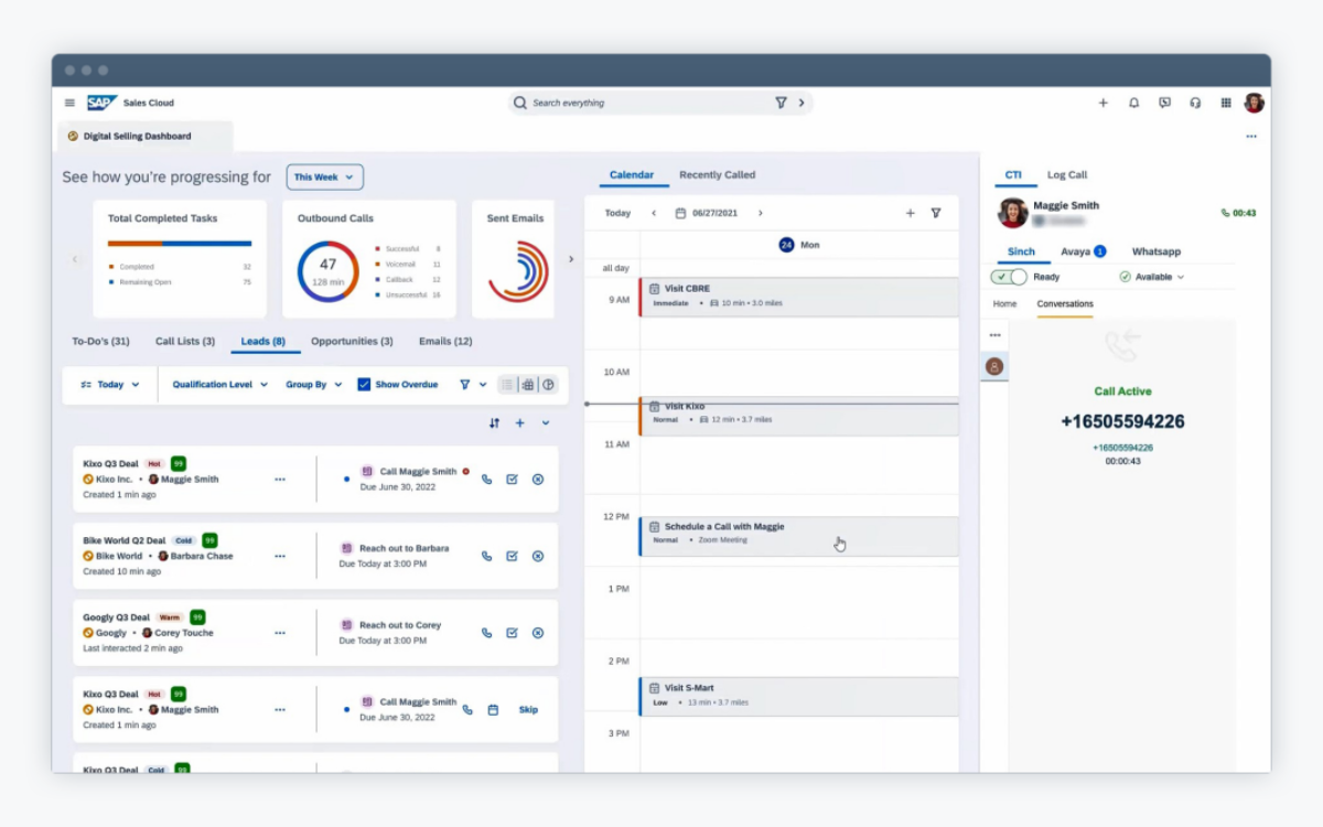Captura SAP CRM