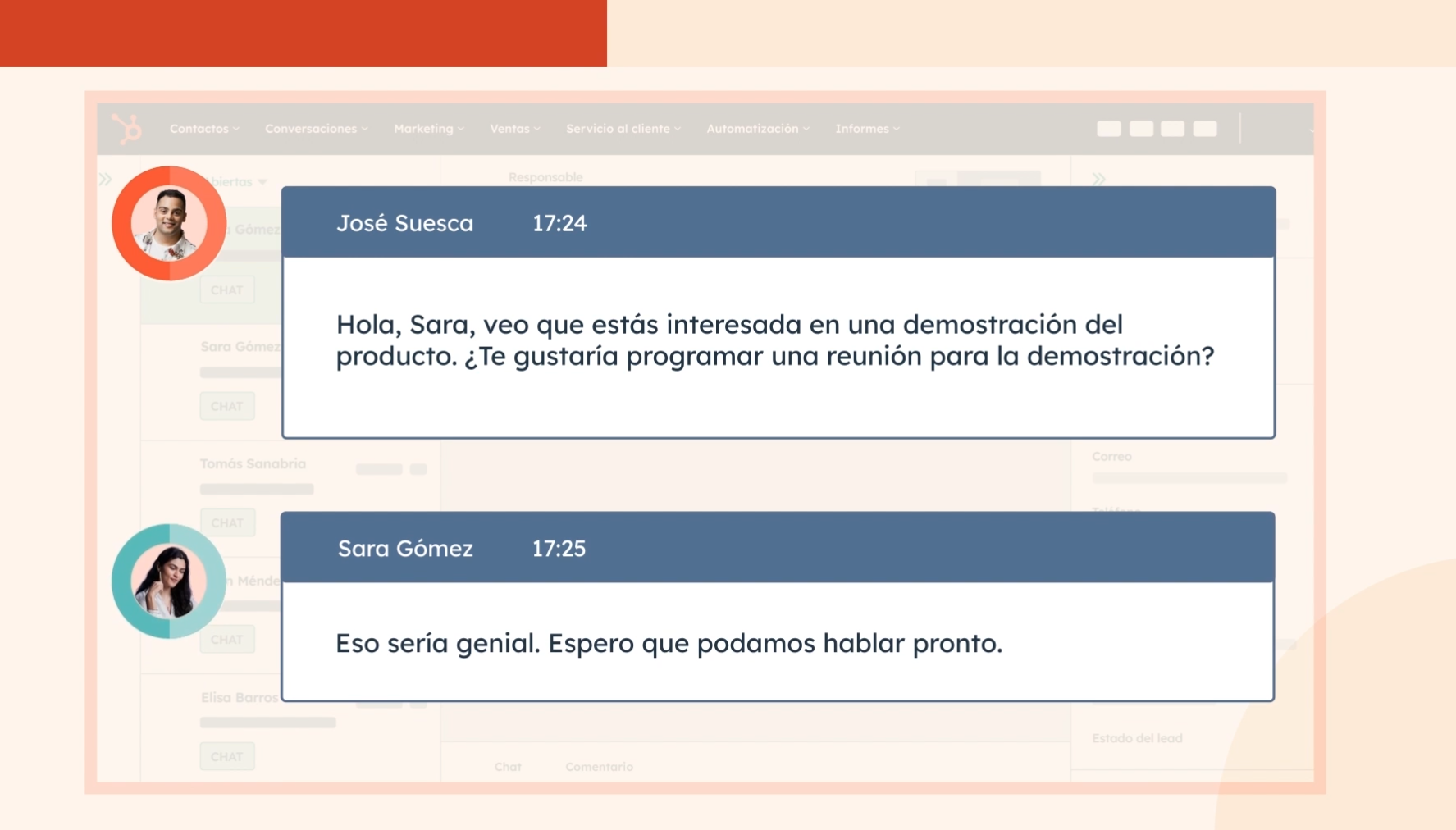 Captura HubSpot CRM