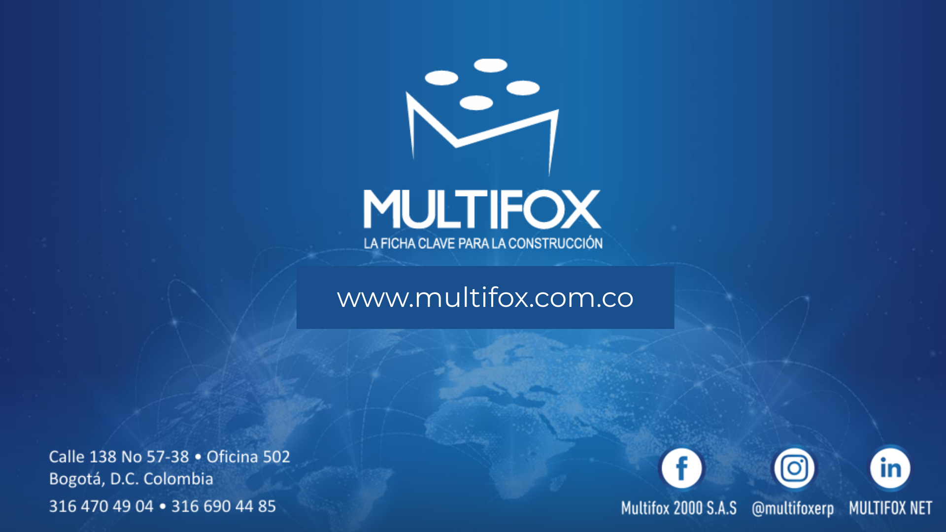 Captura Multifox ERP