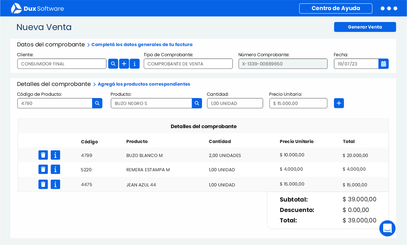 Captura Dux Software