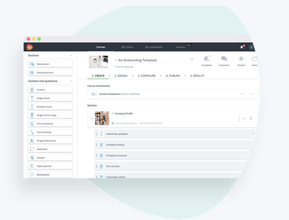 Captura Easygenerator