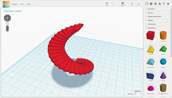 Captura Tinkercad