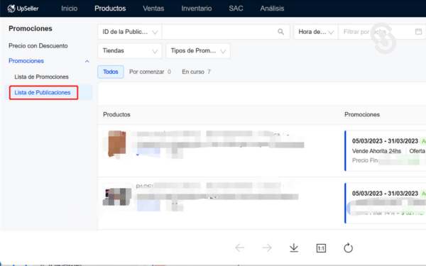 Captura UpSeller ERP