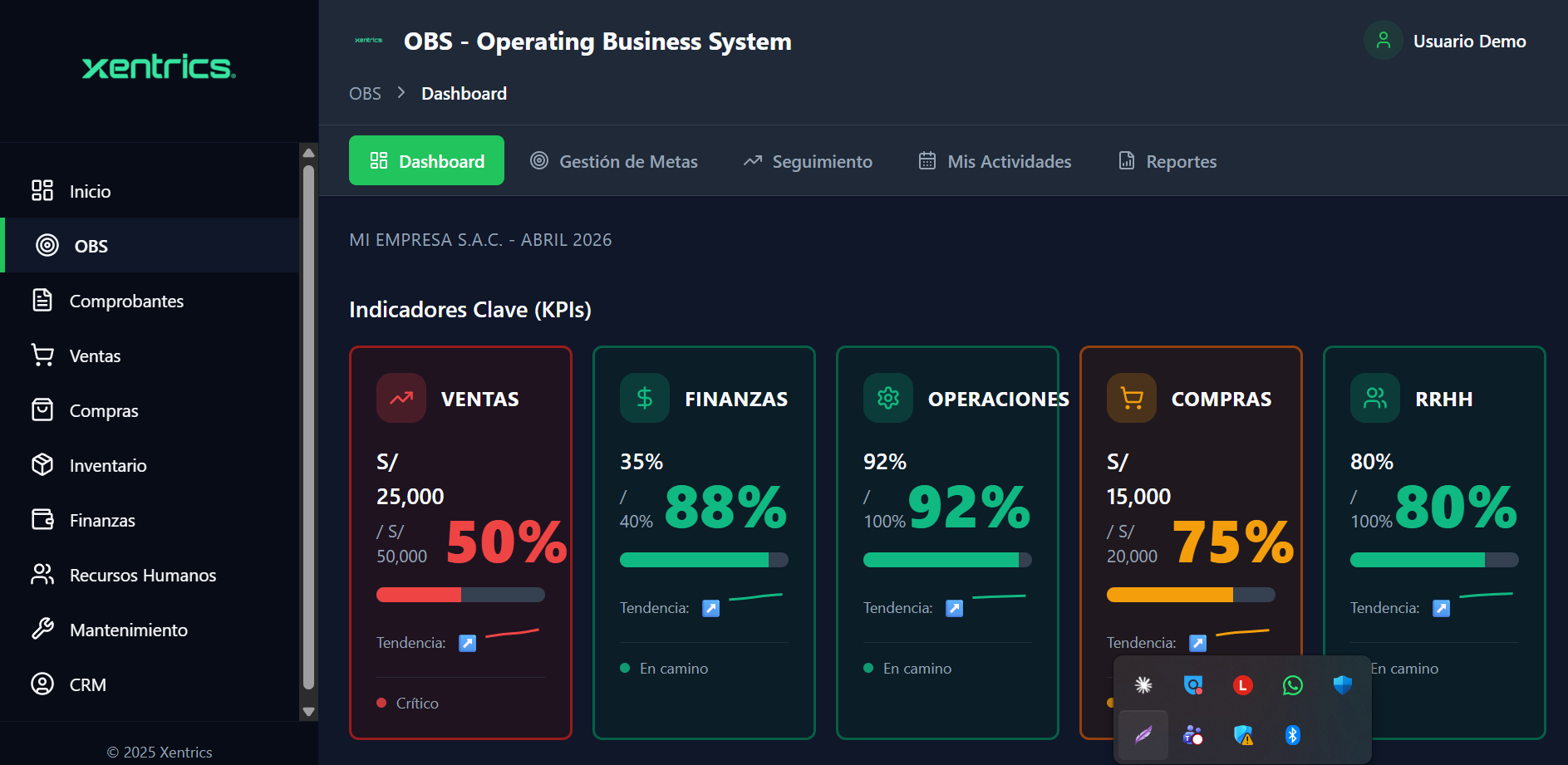 Xentrics