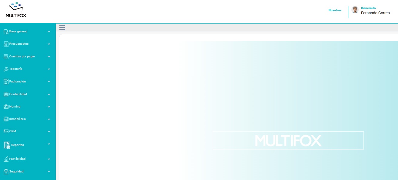 Captura Multifox ERP