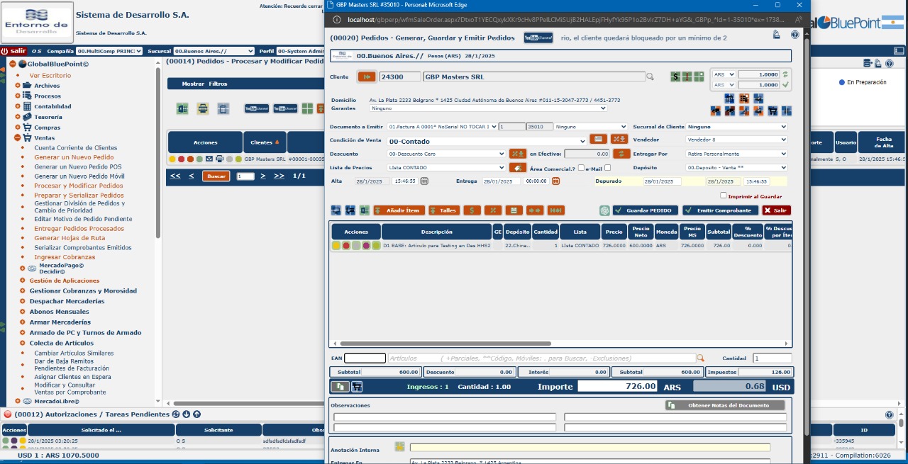 Captura Global Blue Point