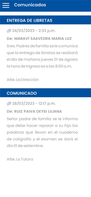 Captura SIADED Software Escolar