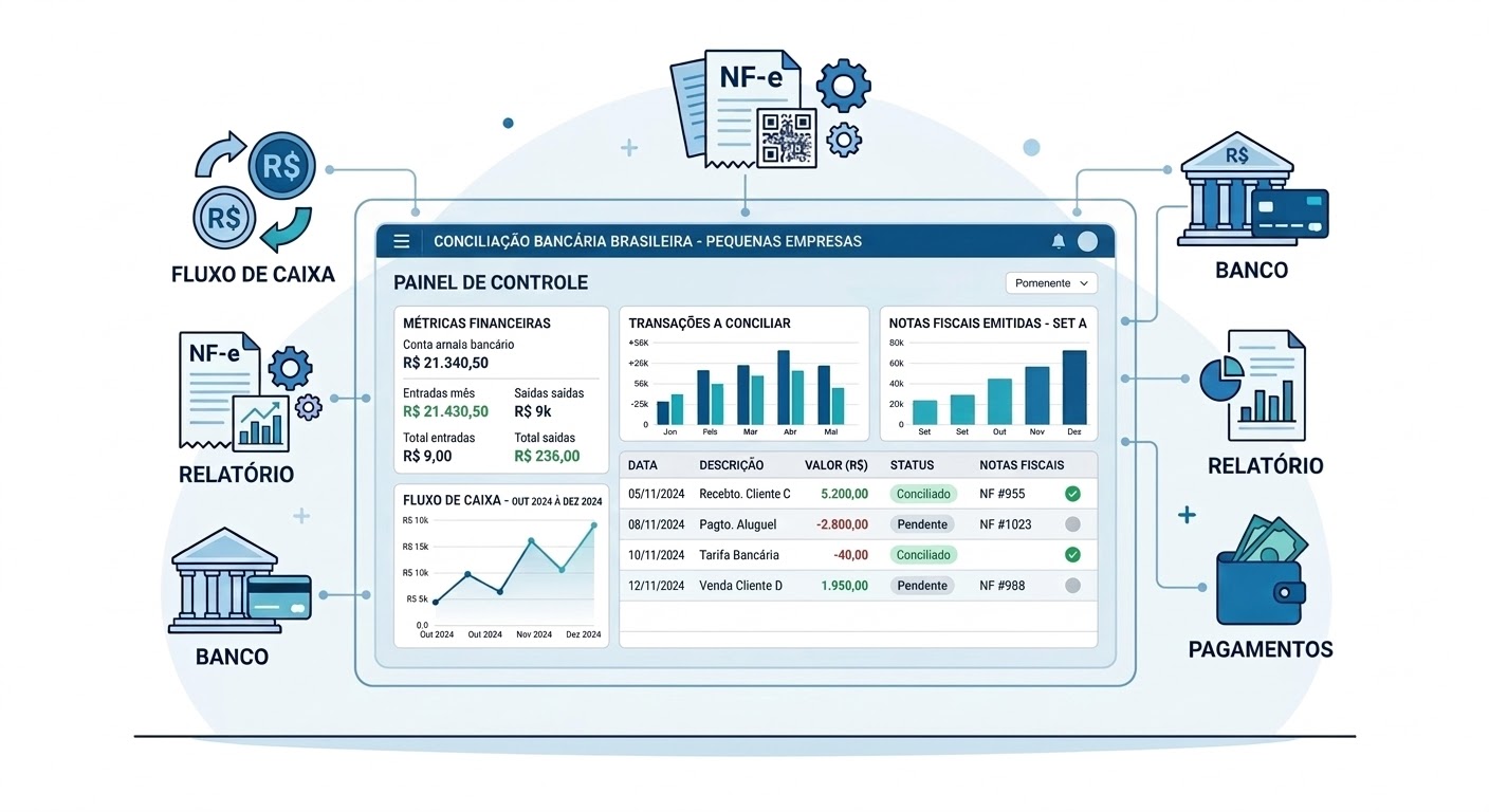 Portada Conta Azul integração: bancos, sistemas e e-commerce em 2026