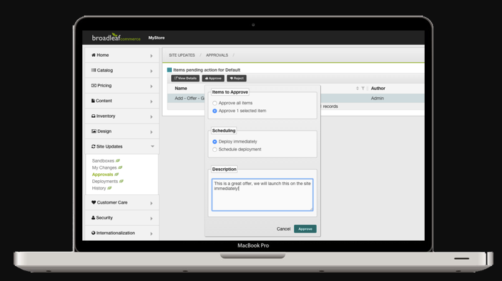 Captura Broadleaf Commerce