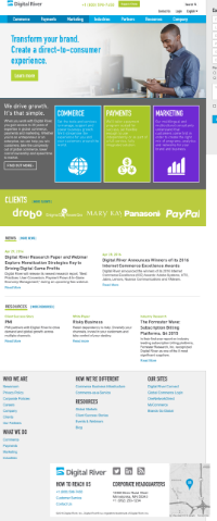 Captura Digital River Commerce