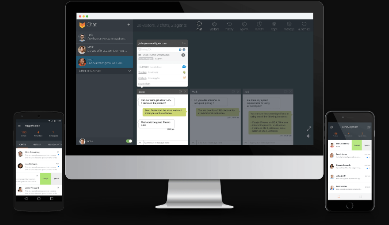 Captura HappyFox Chat