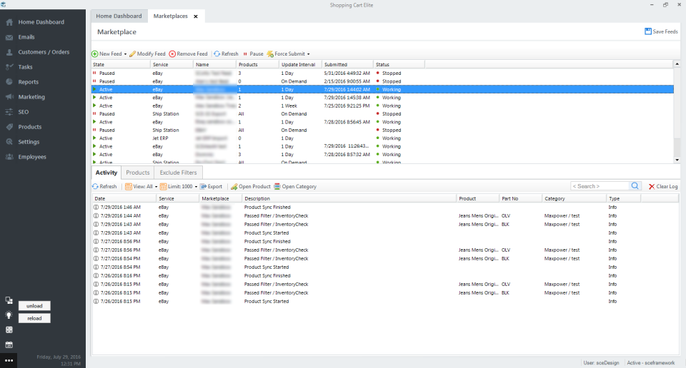 Captura Shopping Cart Elite