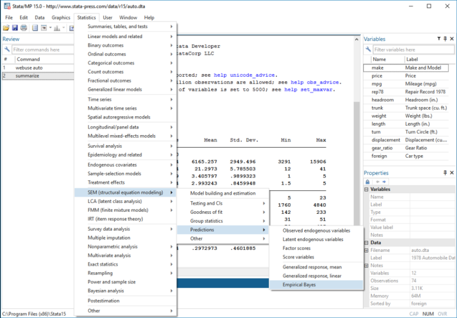 Stata Software