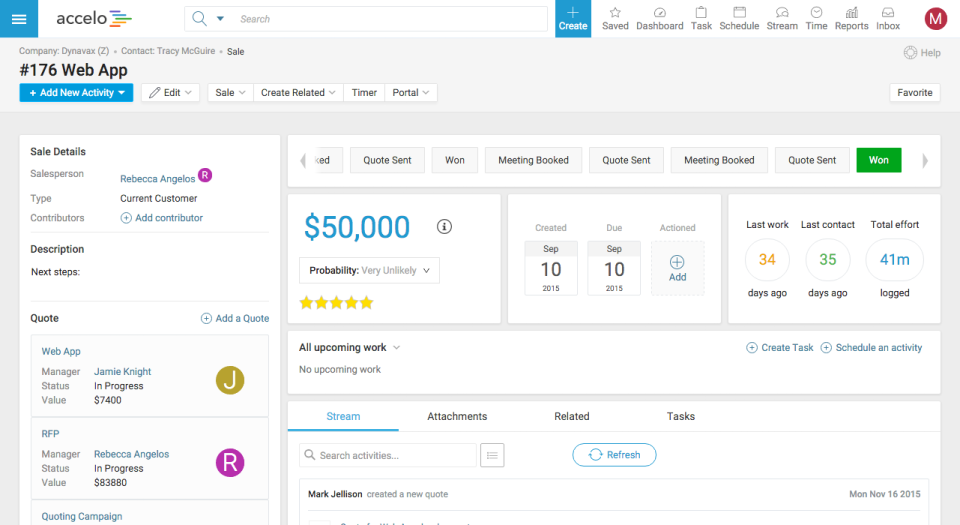 Captura Accelo Software