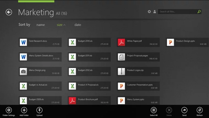 Captura Citrix ShareFile