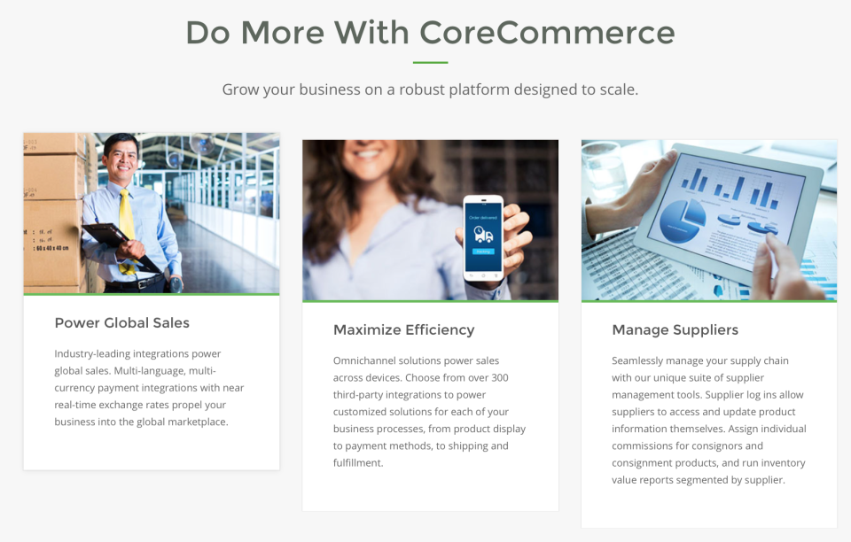 Captura CoreCommerce