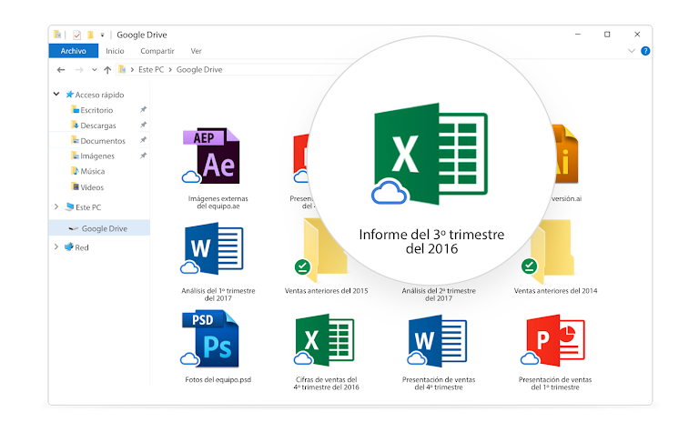 Captura Google Drive