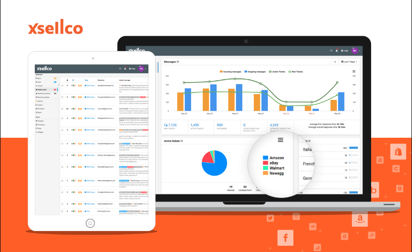 Captura xSellco Helpdesk