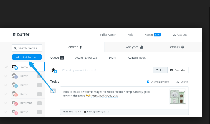 Captura Buffer Marketing RRHH