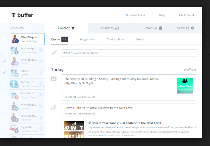 Captura Buffer Marketing RRHH