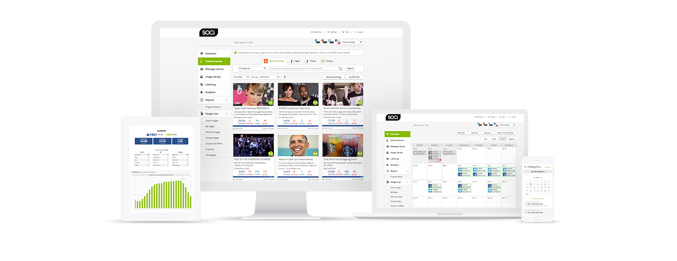 Captura SOCi Marketing Redes Sociales