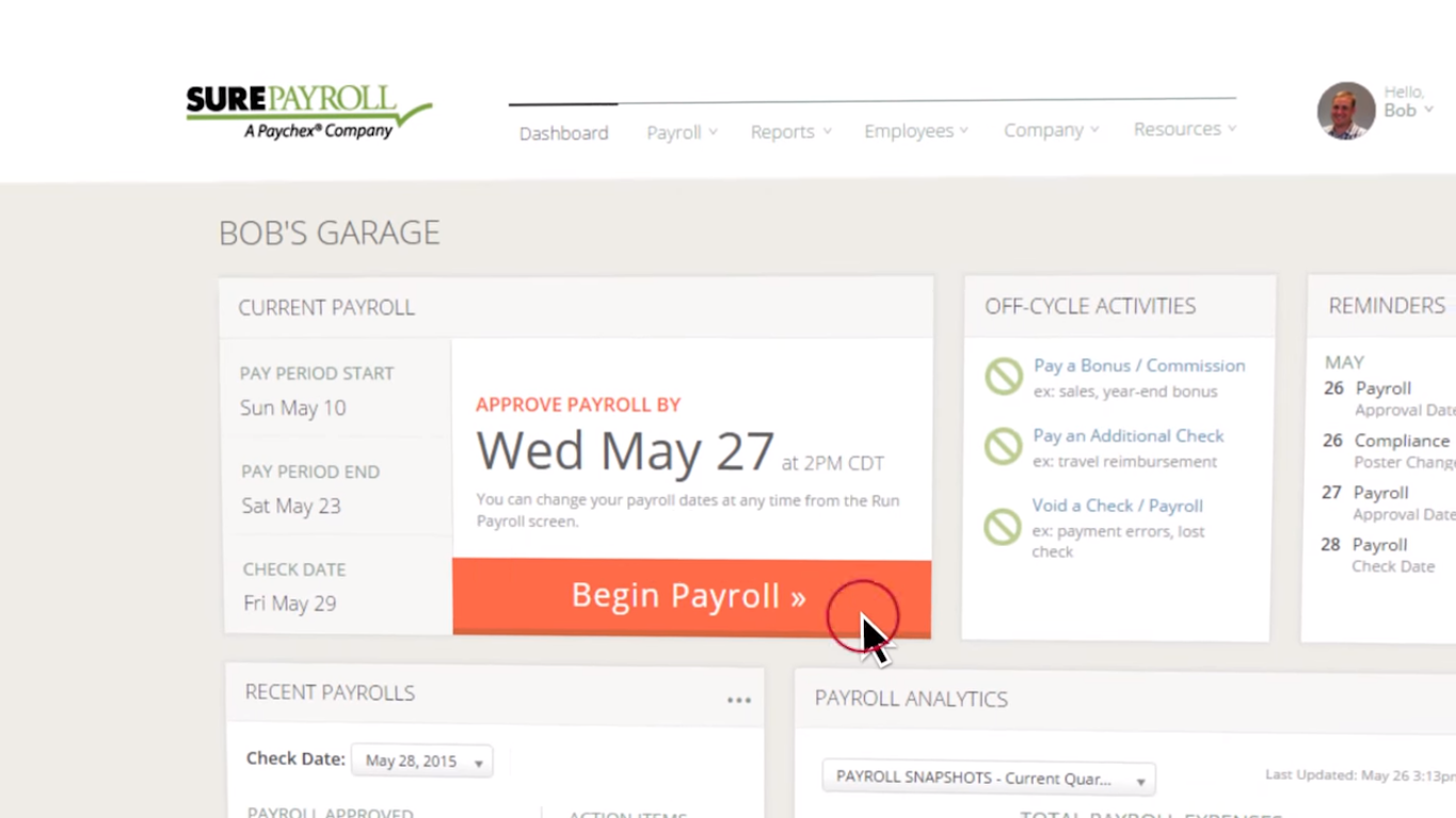Captura SurePayroll